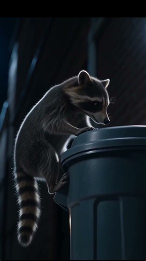Mr. Ruckus vs. The Trash Can: A Raccoon's Epic Fail