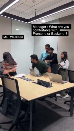 Everyone's reaction to the worst job answer ever. #officelife #meme #shorts