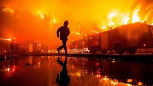 At least one day in huge fire at famous hotel in Myanmar