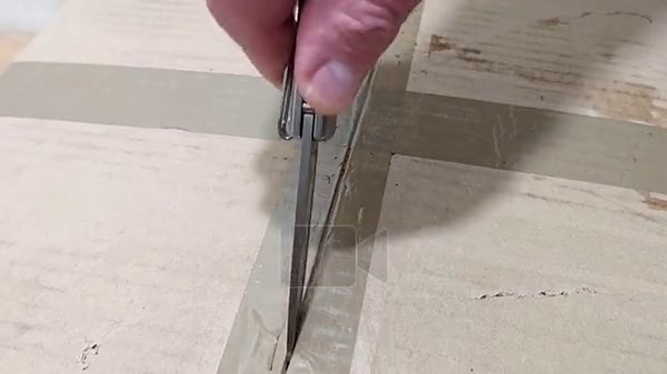 Male person hold clerical knife. Man cut mail box close up. Guy open new parcel. Hands unpacking postal package. Young adult unboxing e-commerce box. Client buy carton gift. Receiver unzip post pack Stock Video Footage - Alamy