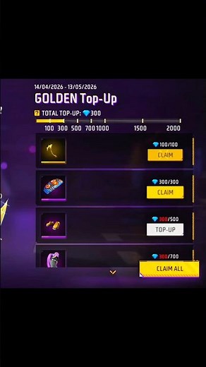 How To Complete New Free Fire Top Up Event 😍 | Free Fire Topup Event Completion Trick😱| FF New Event