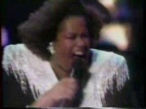 Jennifer Holliday singing "And I'm Telling You (I'm Not Goin