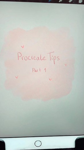 Procreate Tips! Part 1 ✨ #procreate #foryou #art #arttutorial