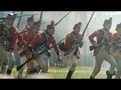 The Making of "Let It Begin Here" museum film, Boston Tea Party / Lexington Green 1775