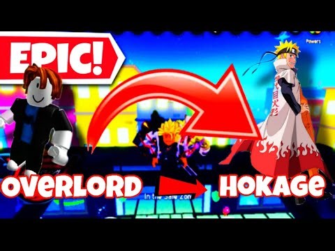 From OVERLORD to HOKAGE 🔥 | Anime Fighting Simulator: Endless Rank Up Journey (Roblox)