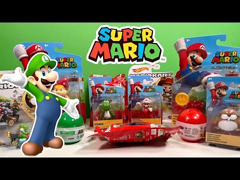 Super Mario Toys Collection Unboxing ASMR Review
