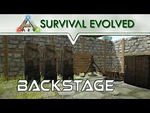 ARK BACKSTAGE ★ Das Steinhaus ★ Let's Play Deutsch German Gameplay