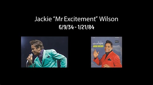 Jackie Wilson is known as "Mr. Excitement" for great reason. His performance style is perhaps the most influencial of all time. His moves and vocals have been credited as influences by folks like Elvis, James Brown, Michael Jackson, and Van Morrison. #JackieWilson #jackiewilson #ThisDayInMusic #thisdayinmusic | Under The Streetlamp