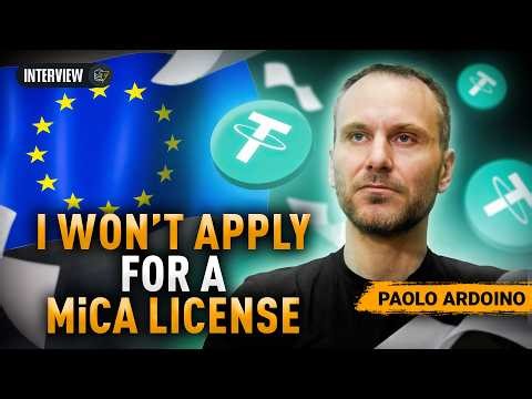 Why Tether Said NO to MiCA | Exclusive Interview with Paolo Ardoino