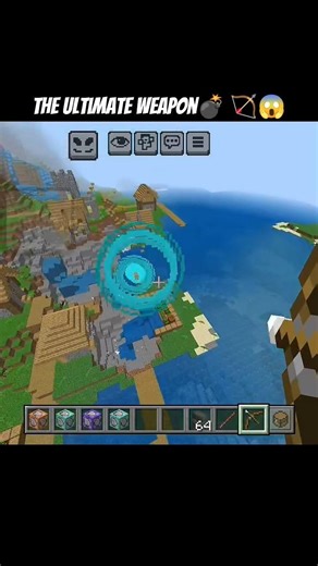 This Minecraft Bow Causes DOUBLE EXPLOSION 🤯💣 #hytale #minecraftcommands