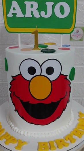 sesame street cake
