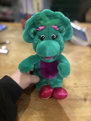 Vintage Barney And Friends Baby Bop Green Dinosaur Plush With Sounds working  | eBay