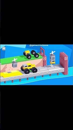 Drive Mad Level 199 Game Circuit Crazy Car Challenge 🚗🔥 #shorts #games #cargames #tricks