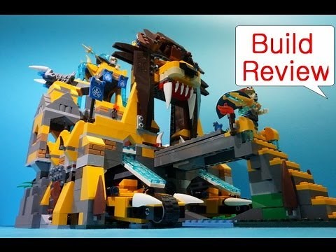 Lego Chima Castle 70010 The Lion Chi Temple - Build Review (레고 키마 장난감)