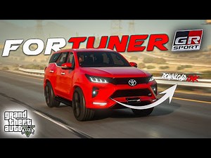 TOYOTA FORTUNER GR SPORT PACK 2024 FOR GTA 5 | DOWNLOAD LINK | BY ZTG