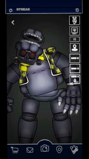 (FNAF/DC2) Nightmare FNAF Workshop Animation