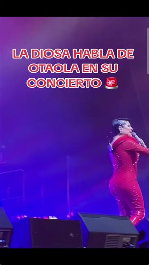 La Diosa Discusses OTAOLA at Her Concert