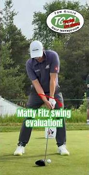 Matt Fitzpatrick swing eval by Tom Gillis PGA Pro! Full video on Channel. #mattfitzpatrick #golf