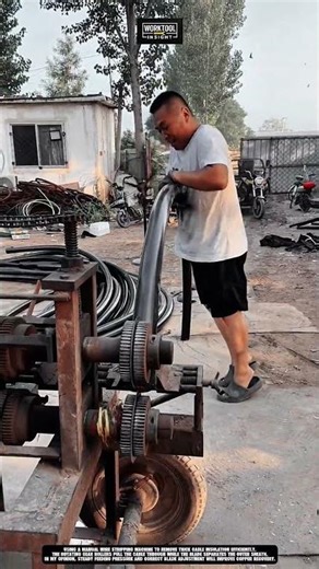 Cable Stripping using Manual Wire Stripping Machine | best for Copper Recycling Process #tool