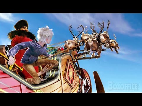 Onboard Santa's Sleigh! | Rise of the Guardians | CLIP