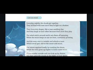 NCERT Class 8 English Bridge Program Session 2025 -26 | Poem - Cloudplay Explained with meanings |