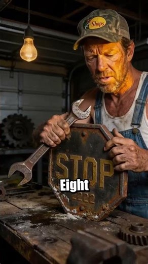 Why stop signs have 8 sides 1922 engineering secret #engineering #history #facts