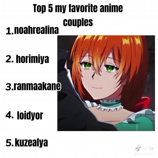 Top 5 Cute Anime Couples You’ll Adore