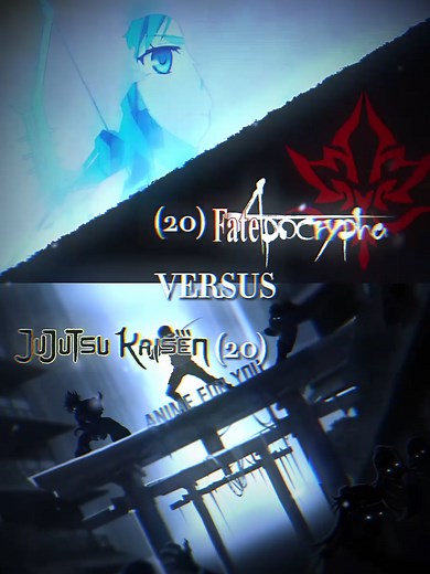 JUJUTSU KAISEN VS FATE APOCRYPHA PART 1 #fyp #foryou #battle #fate #jujutsukaisen #jjk #fateseries #fypシ゚ #fypシ゚viral #ajo #scaling #nasuverse #anime #edit