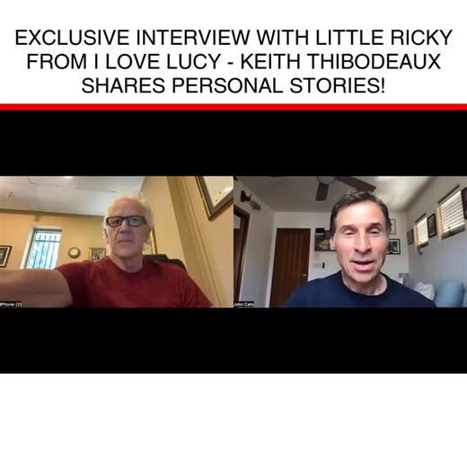 Exclusive Interview With Little Ricky From I Love Lucy - Keith Thibodeaux Shares Personal Stories! Keith talks with John about his crazy personal audition experience with Lucille Ball and Desi Arnaz for the role of Little Ricky on I Love Lucy, how Lucy protected him, preparing and doing Babloo with Desi Arnaz for the show and what Bill Frawley and Vivian Vnace were like behind the scenes. Keith gets very personal and open regarding being welcomed as a member of Lucy and Desi's family, his relati