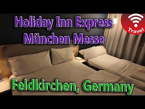 Inside Holiday Inn Express München Messe | Modern Hotel Room Tour