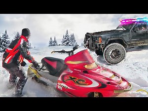 500 Mile Snowmobile Ride To Maine Ends in DISASTER !!!