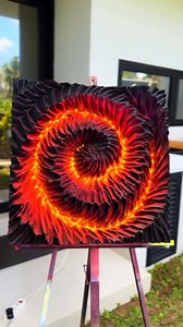 3.3K views · 7.9K reactions | This vibrant 3D acrylic painting...