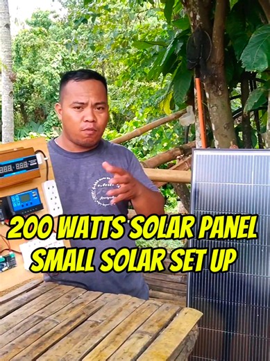 200W Solar Panel for Small Setups