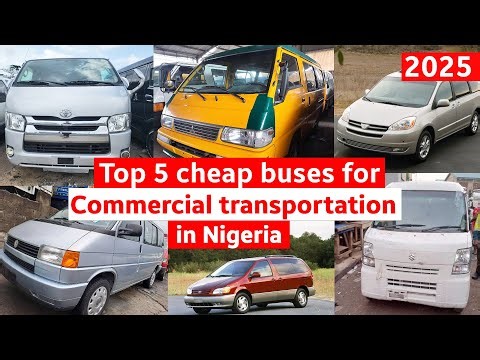 Top 5 cheap buses for commercial transportation in Nigeria