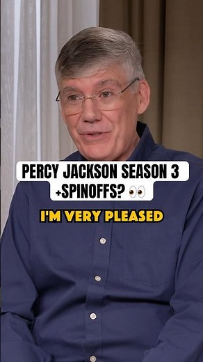 Rick Riordan talks the future of Percy Jackson 👀😳