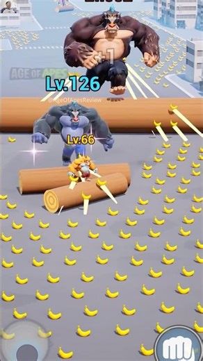 Age of Apes Ads Review New Level 🍌🐵Resource War Breakdown #gaming #ageoffantasy #fortnite