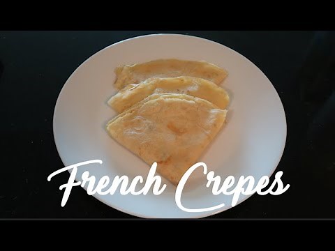 How to make Crepes at Home | Classic French Crepes Recipe | Lemon and Sugar Crepes