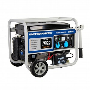 [Hot Item] United Power 7000W-7500W 15HP Three Phase Soundproof Emergency Home & Commerce Portable Petrol Generators