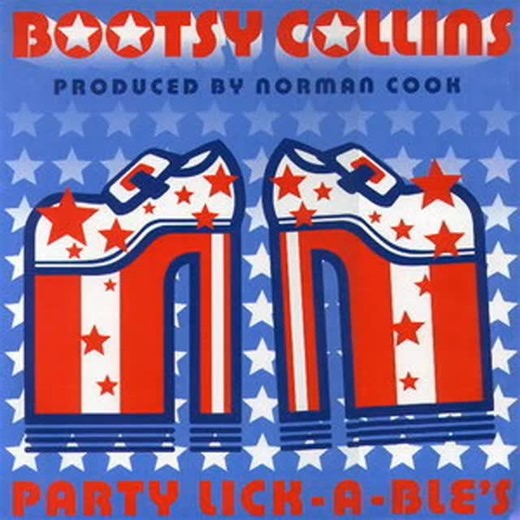 This is s a single by Legendary Funk Bassist William "Bootsy" Collins , released in 1998, featuring high-profile remixes by Norman Cook (better known as Fatboy Slim ). The track combines Bootsy's Deep, "Space Bass" lines and Eccentric Vocals with the Party-Friendly, Mid-Tempo Dance Rhythms Cook was Famous for in the late '90s. Bootsy Collins : " Party Lick-A-Ble's " (Norman Cook Version) 1998 . #fatboyslim #bootsycollins #housemusicvibes #disco #trackoftheday | Let there be HOUSEmusic