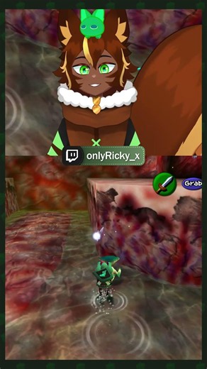It's child tossing time! — The Legend of Zelda: Orcarina of Time
