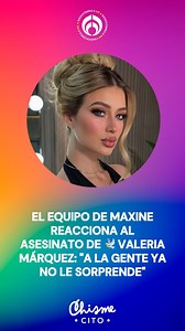 7.1K views · 26 reactions | #PorSiNoLoViste "A la gente ya no le sorprende"  El equipo de Maxine reacciona al asesinato de la influencer Valeria Márquez durante su EN VIVO . | Radio Fórmula | Facebook