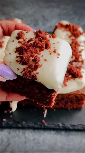 Moist Red Velvet Cake ♥️ #recipe #trending