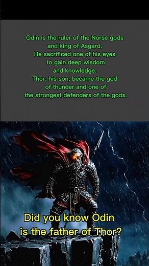 odin the all father of Norse mythology