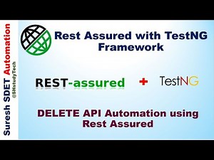 #6 DELETE API Automation using Rest Assured | How to Automate DELETE API with RestAssured