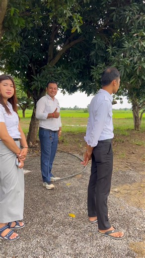 Prepare the rice field for planting during rainy season at Cambodia Academy 👍 | The Cambodia Academy at Mongkol Borei, a California 501c3 Charity