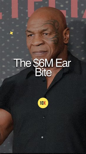 Mike Tyson reveals how biting an ear made him millions. | 10XReels