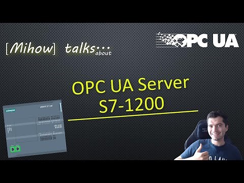Setting up the OPC UA Server Interface on S7-1200 PLC using TIA Portal and Testing with UA Expert