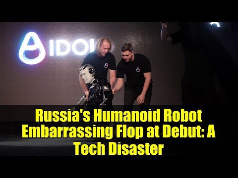 Russia's Humanoid Robot Embarrassing Flop at Debut: A Tech Disaster
