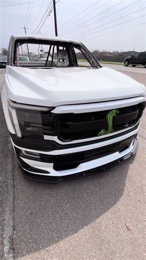 Custom Wrapped Gangster F150 for LA VAKIA and Shrek Motorsports