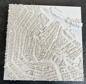 Amsterdam City Center Map STL 3D Printing File - Etsy Canada